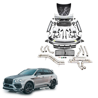 Kit carrosserie large style MSY en fibre de carbone sèche, procédé autoclave, installation non destructive pour Bentayga 2021-2024 Facelift
