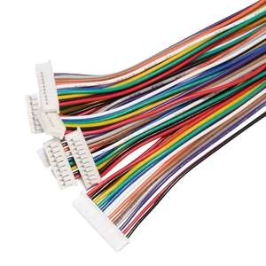 ชุดสายไฟแบบกำหนดเองพร้อมขั้วต่อ JST แบบตัวผู้-ตัวเมีย (ระยะห่างระหว่างขั้ว 1.0/1.25/1.5/<span class=keywords><strong>2</strong></span>.0 มม.) สายเชื่อมต่อแบบจัมเปอร์ <span class=keywords><strong>2</strong></span>/4/6/8/12 ขา - Product Image 2