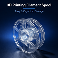 Bobine vide recyclable pour filament d'imprimante 3D, 1 kg, bobine en plastique pour consommables PLA PETG, bobine d'enroulement, vente en gros OEM