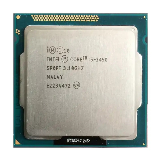 For Intel Core Processor I5 3450 I5-3450 3.1 GHz Used Quad-Core CPU 6M 77W LGA 1155