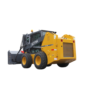 Earthmoving <span class=keywords><strong>Equipment</strong></span> XC770K <span class=keywords><strong>Skid</strong></span> Steer Loader 900kg nilai beban 3400 berat operasi kinerja kerja yang baik 3750*2000*2997MM - Product Image 1