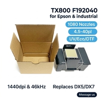 Tête d'impression TX800 DX8 DX10 F192040 pour PX700W PX730WD TX700 TX710W TX820 – Remplacement de tête d'imprimante DTF, UV et éco-solvant