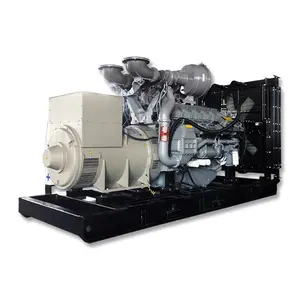 Hot sell OEM factory supply 50/60HZ 1000KW 1300KVA open type running diesel generators