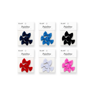 ILAN ปายาลิตาสโบว์ไทส์ 3.0x1.5 ซม. คละสี 8 ชิ้น แพ็คสำหรับเครื่องประดับผม - Product Image 2