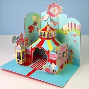 Cartes de vœux fantaisie à bas prix, vente chaude, faible MOQ, carte pop-up, <span class=keywords><strong>joyeux</strong></span> <span class=keywords><strong>anniversaire</strong></span>, cartes de vœux 3D pop-up - Product Image 5