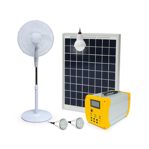 ระบบไฟพลังงานแสงอาทิตย์ 50W สำหรับใช้งานนอกระบบในแอฟริกา ป้องกันการโอเวอร์โหลดและไฟฟ้าลัดวงจร 6 ช่องจ่ายไฟ DC ชุดโซลาร์พกพาแบบ USB คู่ - Product Image 6