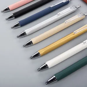 Stylo à bille en métal personnalisé 1.0mm entièrement imprimé avec logo Stylo à bille roulante en métal