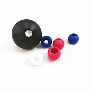 Bolas de Nylon Sólidas Personalizadas Resistentes ao Desgaste de 28mm 28.5mm em Cores Preto Vermelho Azul com Furos - Product Image 5