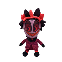 Nouvelle Peluche Ours Super Douce Personnage Méchant Extrême de Hazbin Hotel, Cadeau Clown de l'Hôtel de l'Enfer avec Rembourrage en Coton PP, Coussin pour Enfants
