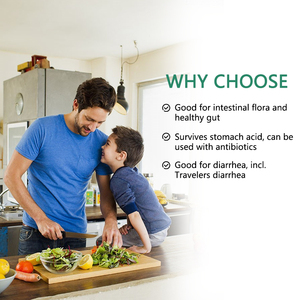 แคปซูลโปรไบโอติกปรับแต่งส่วนตัว-สูตรหลากหลายสายพันธุ์สำหรับสุขภาพลำไส้และการย่อยสมดุลโปรไบโอติกมังสวิรัติ - Product Image 4