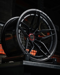 Jantes en fibre de carbone forgée légères pour BMW Série M, Mercedes <span class=keywords><strong>AMG</strong></span>, Porsche 911, jantes de course 5x108 5x112 5x120 - Product Image 5
