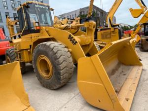 Cargadora de Ruedas Caterpillar CAT 966F Usada en Venta, Buena Calidad, Importada de Japón, Componentes Originales de la Bomba, Shanghái - Product Image 2