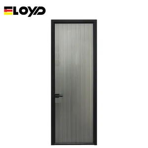 Дизайн Eloyd, простой стиль, оптовая цена, звукоизоляция интерьера, алюминиевые двери, стеклянные створчатые двери
