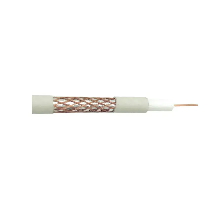 CATV RG6 cable coaxial RG 6 cable coaxial para circuito cerrado televisión RG 6 cable coaxial para TV 300m Box