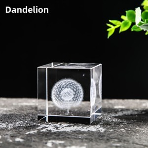 Cubo de Cristal con Foto Grabada en 3D, Estilo Europeo, Personalizable al por Mayor, para Regalos y Recuerdos - Product Image 2