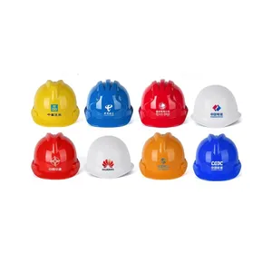 Helm Keselamatan Kerja konstruksi, pelindung pribadi tahan lama untuk industri konstruksi grosir