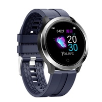 Montre connectée sportive F68 IP67 étanche avec écran tactile TFT de 1,3 pouce, moniteur de fréquence cardiaque et d'oxygène sanguin, suivi d'activité physique, autonomie de 20 à 30 jours
