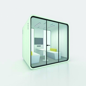 Sala de Reuniones Modular Insonorizada, Espacio de Trabajo de Oficina Ecológico, Cabina Insonorizada Privada para Bibliotecas Interiores y Aeropuertos - Product Image 3