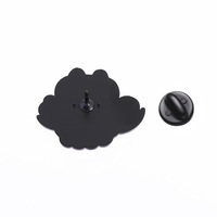 Broches émaillées d'Halloween, mignonnes, motif Grim Reaper et chat noir, badges de revers en métal gothique, cadeau d'Halloween effrayant pour la décoration de vêtements