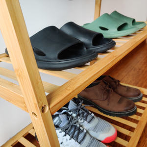 Elegante <span class=keywords><strong>Perchero</strong></span> de bambú <span class=keywords><strong>para</strong></span> dormitorio, <span class=keywords><strong>pequeño</strong></span> colgador de ropa de pie, organizador de mesita de noche, muebles de moda <span class=keywords><strong>para</strong></span> gimnasio en casa - Product Image 3