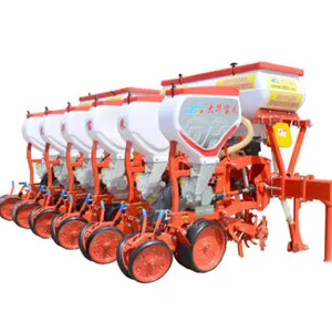 Sembradora de maíz de siembra de precisión de succión de aire 4 filas 6 filas 12 filas sembradora agrícola de alta calidad sin labranza