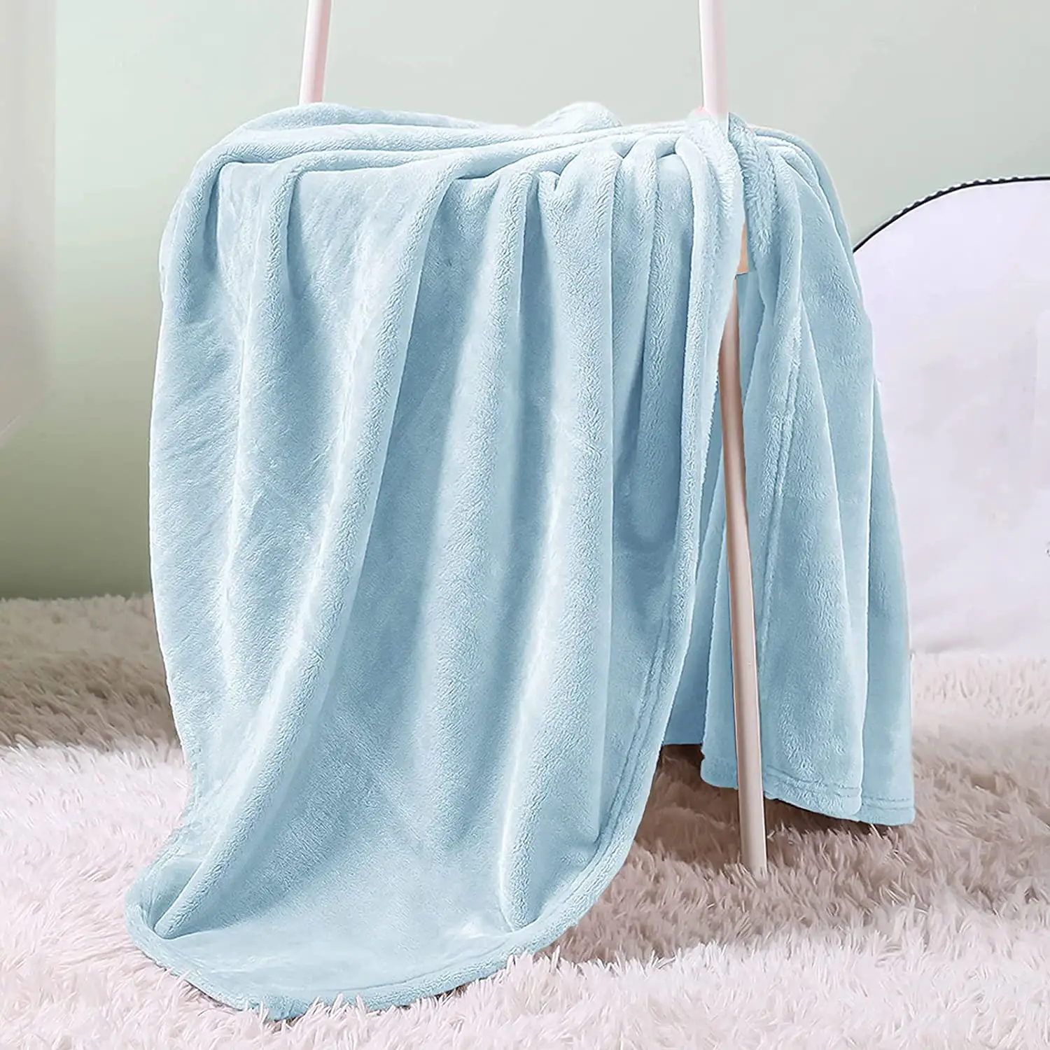 Custom Lightweight Soft Baby Microfiber Flannel Fleece Blanket
