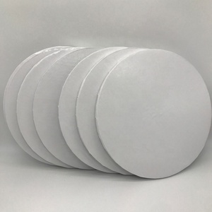 Hot Sale 12mm Thick <b>Cake</b> <b>Board</b> White <b>Cake</b> <b>Board</b> Plain <b>Cake</b> Drum - Product Image 1