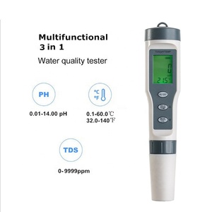 Medidor de Calidad del Agua 3 en 1 EZ-9901 (pH/TDS/Temperatura), Medidor de Acidez/Alcalinidad para Piscinas y Peceras, Personalizable OEM/ODM/OBM - Product Image 4