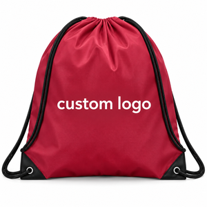 Bolsa Ecológica con Cordón de Poliéster, Estilo Outdoor, con Logotipo Personalizado, para Niños, Hombres y Mujeres - Product Image 3