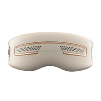 Masseur oculaire intelligent portable 3D à points d'acupression, dernière version, mini compresse chaude et froide efficace pour soulager la fatigue oculaire
