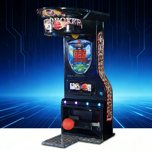 Machine de jeu d'arcade de <span class=keywords><strong>boxe</strong></span> à monnayeur Dragon Punch électrique pour centres de jeux, construction métallique - Product Image 1