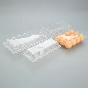 Storage Transparent Chicken Box Tray Eggs For Disposable Plastic Egg Packing