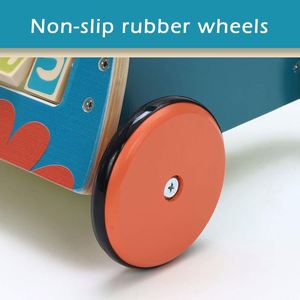 Marche-bébé en bois massif, meubles de chambre d'enfant, marche-bébé en bois massif - Product Image 4