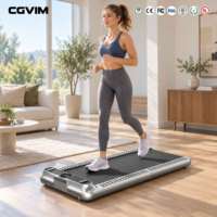 Tapis de marche électrique pliable 2.0HP avec moteur, écran LED, vitesse 1-6km/h, machine de course portable pour la maison et la salle de sport