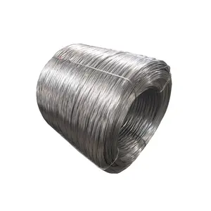 0.4mm q195 rolo de fio de aço galvanizado preço de fábrica dupla torcida fios de aço preto macio