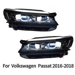 Faros Delanteros LED Completos para <span class=keywords><strong>Volkswagen</strong></span> <span class=keywords><strong>Passat</strong></span> 2016-2018, Rendimiento Óptimo, Nuevo Estado, Temperatura de Color de 6000k, Mejora - Product Image 3