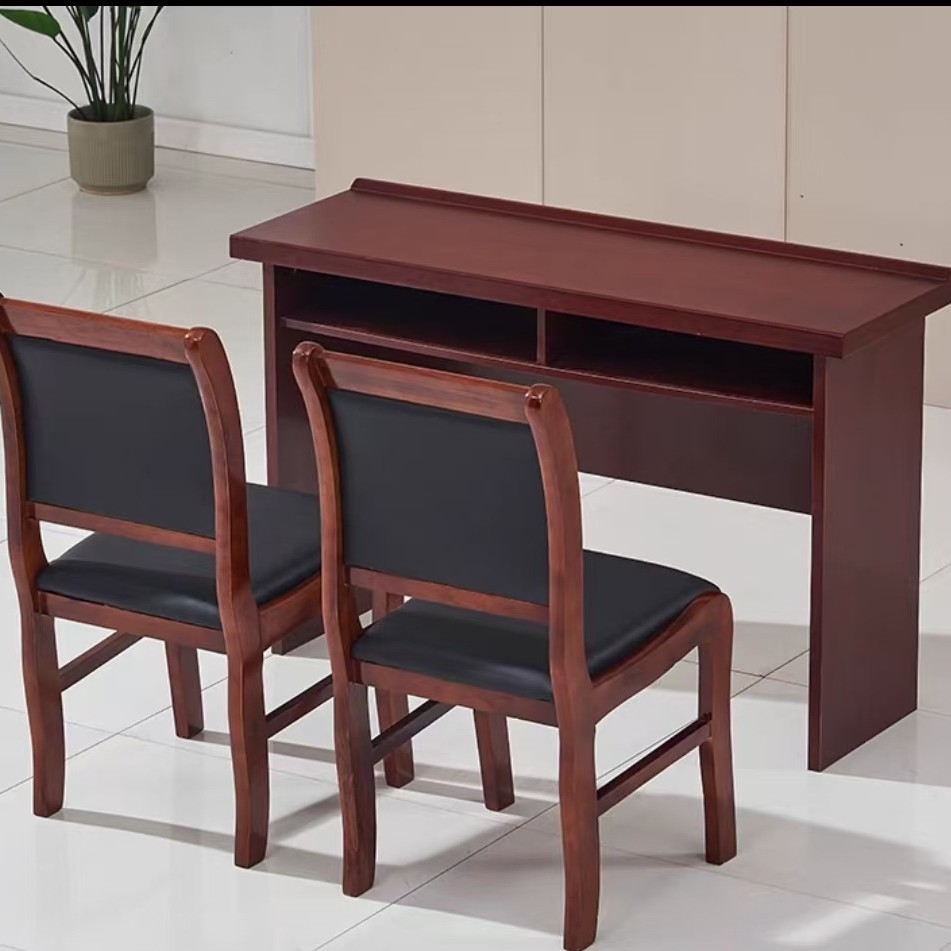 Dos sillas de alta calidad con chapa de madera premium de 1,2*40.