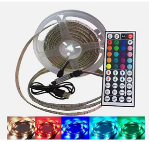 ไฟเส้น LED 12V/24V พร้อมไฟสำหรับตกแต่งคริสต์มาสแพ็กเกจแบบ5050 SMD ขนาด5เมตร - Product Image 4