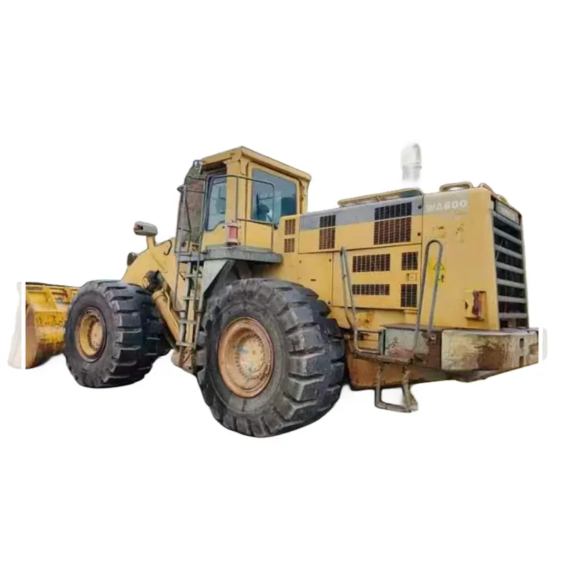 رافعة وتحميل إطارات طراز Komatsu WA600-3 في حالة جيدة للبيع بسعر منخفض رافعة مستعملة طراز WA600 WA600-6