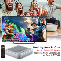 Super Console X Pro Consola de Videojuegos Retro con WiFi para TV 4K HD, Compatible con PS1/PSP/N64/DC, Más de 50000 Juegos y Controles Inalámbricos de 2.4G