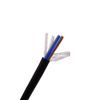 Cuivre nu DC CCA RVV RVVP Vct approbation CE fil électrique H03VV-F Flexible 3 noyaux 3x1.5mm2 contrôle câble d'alimentation industriel