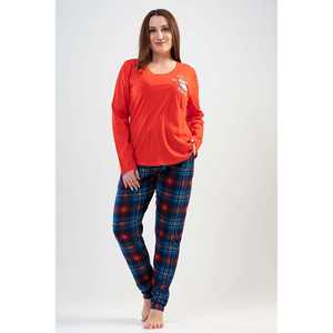 ชุดนอนแขนยาวคอกลม BAYAN XXL ลายดอกไม้หรูหรา ผ้าสแปนเด็กซ์ พร้อมกระเป๋าทรงรี เสื้อผ้าสำหรับใส่ในบ้านที่สมบูรณ์แบบสำหรับฤดูหนาว - Product Image 4