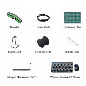 Macchina per Marcatura Laser a Fibra C2 da Tavolo, Facile da Usare, per Serigrafia, Ideale per Piccole Imprese, per Acrilico, Vetro, Gomma, Legno, Diodi - Product Image 4