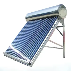 低圧100L 200L 300L家庭用または商業用の非加圧太陽熱温水器システム