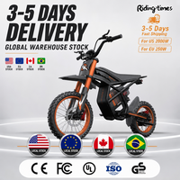 Vélo de montagne électrique Ridingtimes 250W 48V avec moteur arrière, longue autonomie, pour le sport et le cross-country (entrepôt UE/US)