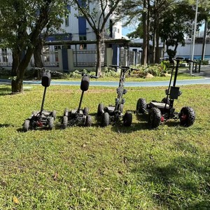 Scooter 4x4 4WD longue portée avec pneus tout-terrain de 16 pouces, haute vitesse pour adultes, chasse, patrouille, moteur puissant, performance fluide et confortable - Product Image 5
