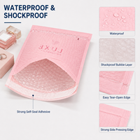 Enveloppe à bulles aluminisée imperméable et durable, sac d'expédition personnalisé avec logo, sac d'expédition en polyéthylène avec bulles