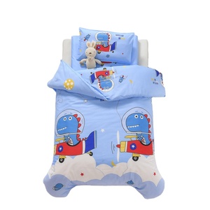 Parure de lit en microfibre, ensemble de literie doux pour enfants <span class=keywords><strong>et</strong></span> adolescents, avec dessin animé, housse de <span class=keywords><strong>couette</strong></span>, pour enfants, avec taies d'oreillers - Product Image 3