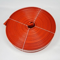 Protector de cable trenzado de fibra de vidrio de 70mm, funda recubierta de goma de silicona para protección contra altas temperaturas