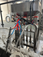 Flacon stérile pour poudre aseptique et trémie de mélange pour petits peptides 2 ml, compatible avec les machines de remplissage conformes aux normes GMP